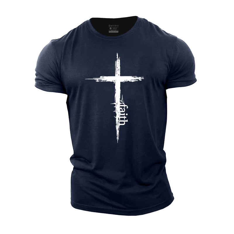 Cross Faith Cotton T-Shirt – bluvap