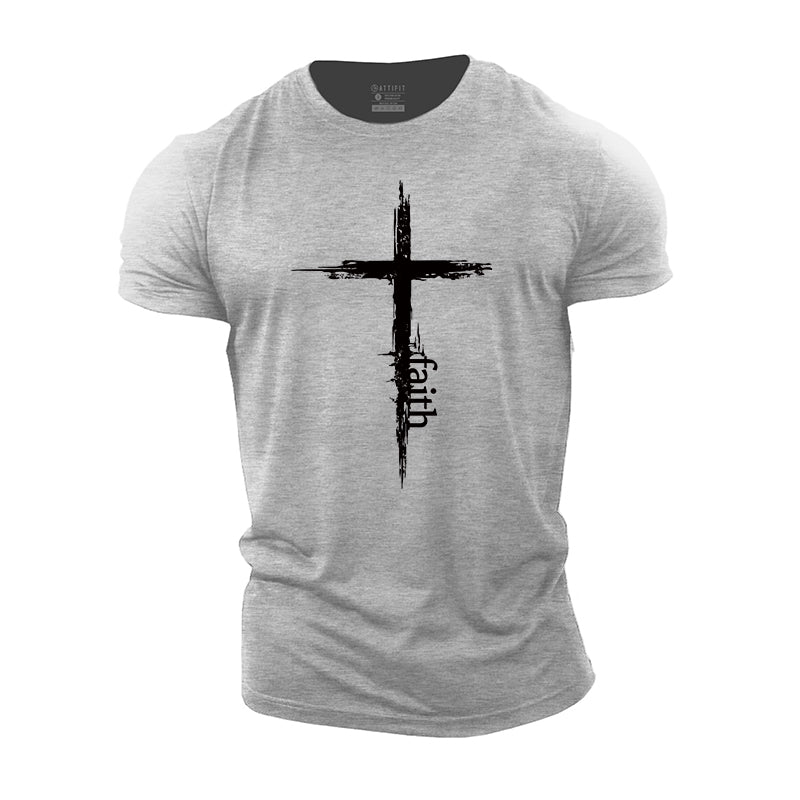 Cross Faith Cotton T-Shirt – bluvap